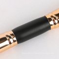 Одиночная деревянная ручка с двуглавой кистью для макияжа